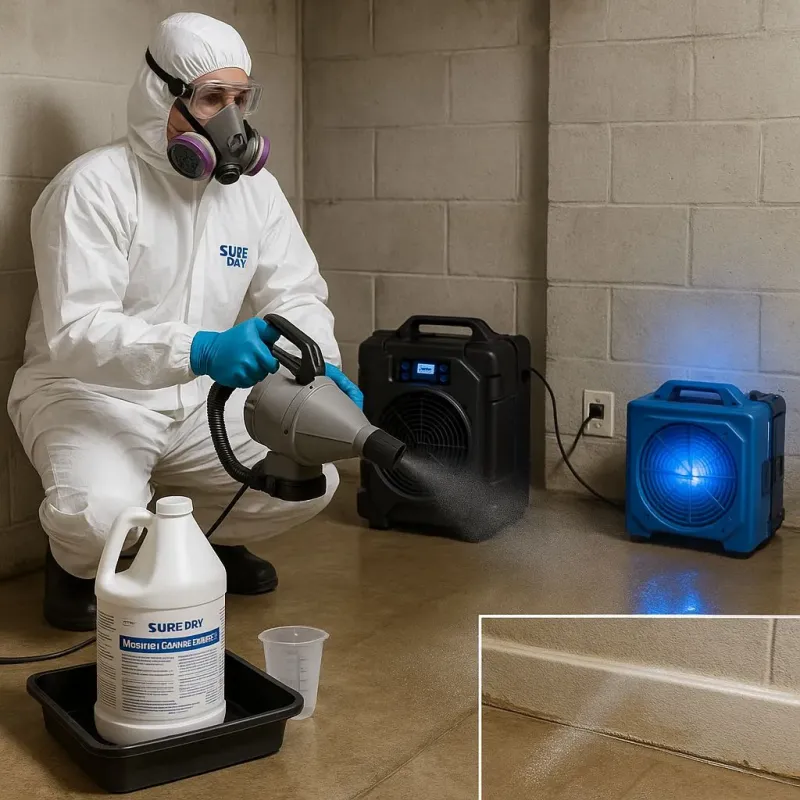 Sanitization and Odor Removal process in North Caldwell, NJ