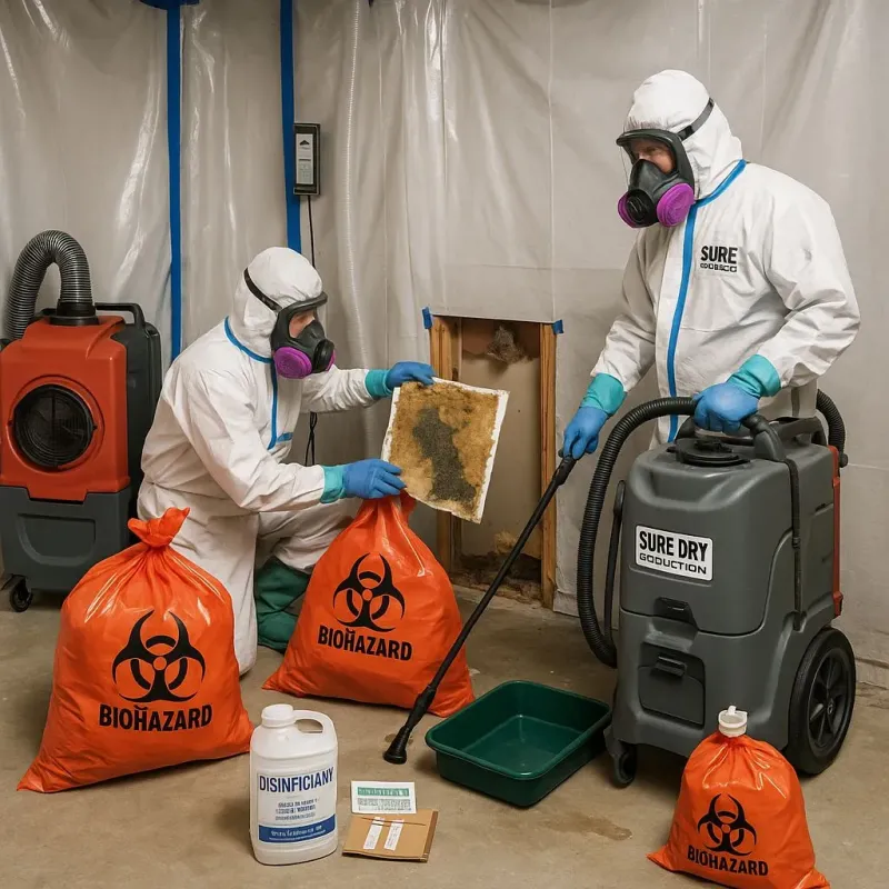 Contaminated Water Handling Protocols process in North Caldwell, NJ