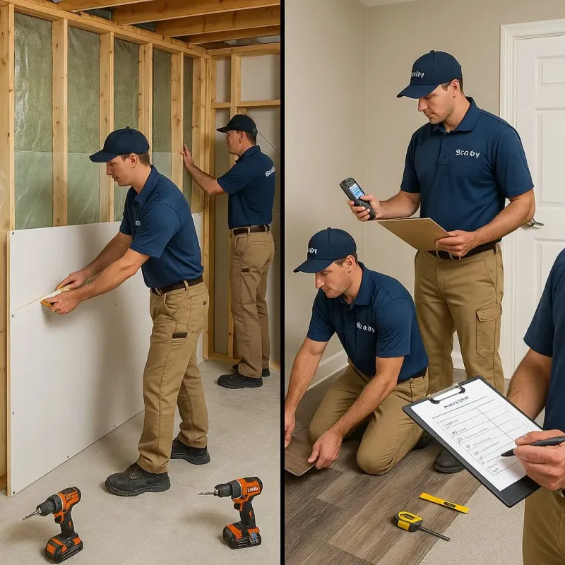 Repairs and Reconstruction process in North Caldwell, NJ